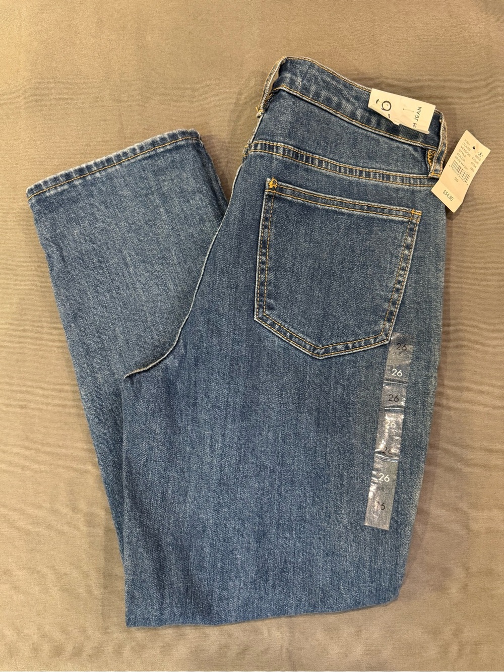PacSun Women's Size 26 NWT Blue Denim Mom Jeans High Rise Casual 90's Y2K